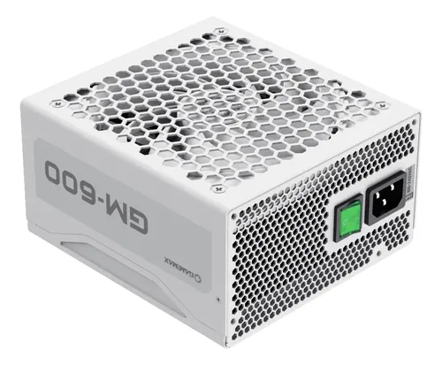 FUENTE DE PODER 600W GAMEMAX GM-650W CERTIFICADA 80+ BRONZE BLANCA