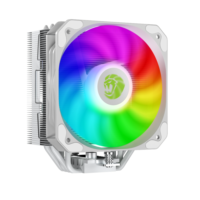 CPU AIR COOLER GAMEMAX SIGMA 540 DIGITAL ARGB 4 PINES AMD & INTEL TPM BLANCO