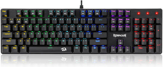 TECLADO MECANICO REDRAGON SINDRI K671-SP 100% ESPAÑOL NEGRO SW-ROJO
