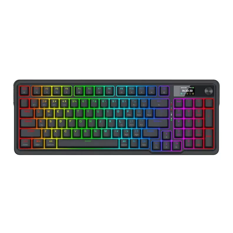 TECLADO MECANICO REDRAGON EISA K686BG-RGB-M 100% TRI-MODO ESPAÑOL BLANCO 
