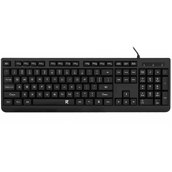 TECLADO REDRAGON BK-7543 OFICINA ESPAÑOL NEGRO