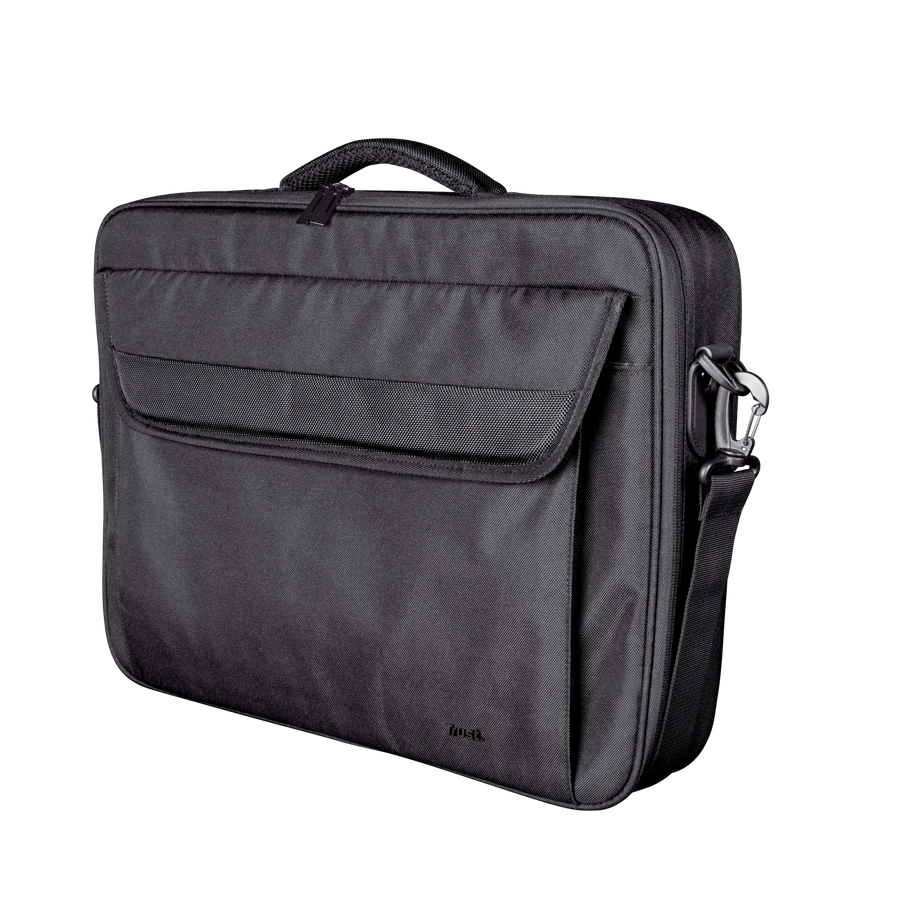MALETIN TRUST BOLOGNA PARA LAPTOP 14" SLIM 26207 NEGRO