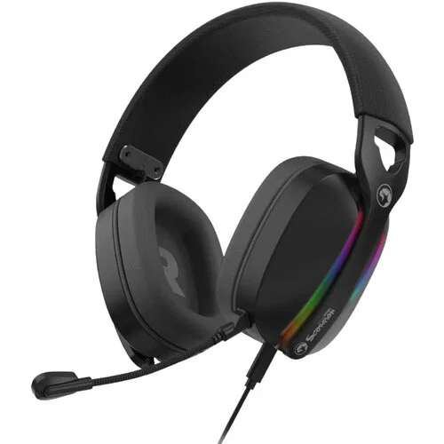 AUDIFONO CON MICROFONO GAMING MARVO PULZ 70S HG9086 BK RGB USB 7.1 NEGRO