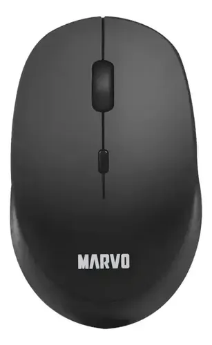 MOUSE MARVO WM103 BK INALAMBRICO NEGRO