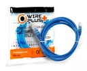 CABLE PATCH CORD WIREPLUS CAT6 1M AZUL