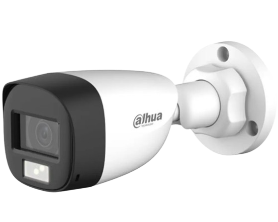CAMARA DAHUA 2MP ANALOGA BULLET 2.8 DH-HAC-HFW1209CLN-LED FULL-COLOR PLASTICA