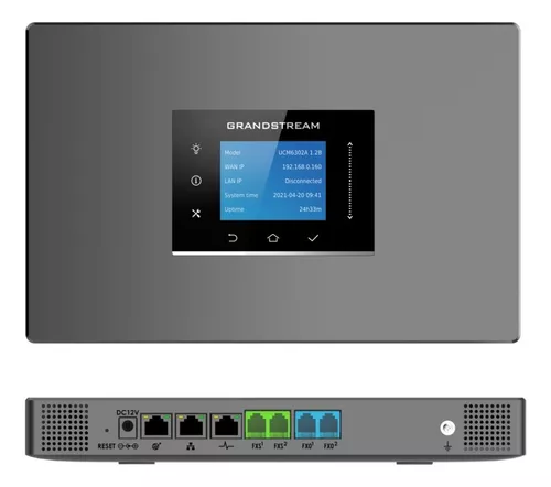 CENTRAL TELEFONICA GRANDSTREAM IP UCM6302A 2 PUERTOS RJ11