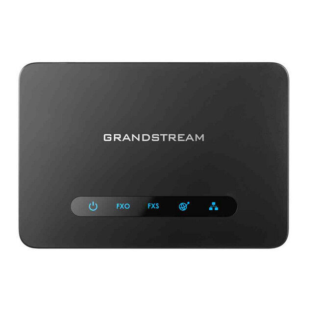 ESTACION VOIP GS GRANDSTREAM HT813 ATA HIBRIDO CON PUERTOS FXS Y FXO