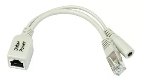 INJECTOR POE MIKROTIK 24V POW (CABLE + ADAPTADOR)