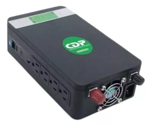 INVERSOR UPS CARGADOR CDP 1000W 12VDC A 120VCA XVC-1512