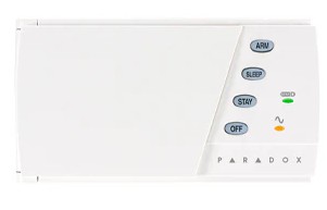 KEYPAD TECLADO PARADOX K636-J9B 10 ZONA