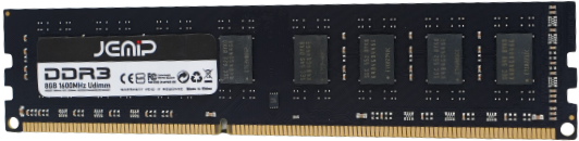 MEMORIA RAM DIMM DDR3 8GB 1600MHZ JEMIP