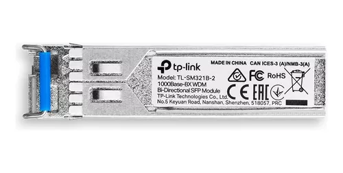 MODULO SFP TP-LINK BIDIRECCIONAL TL-SM321B-2 BASE 1000