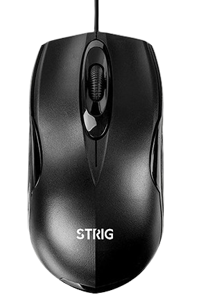 MOUSE STRIG M11 USB OPTICO NEGRO