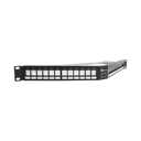 PATCH PANEL 24 PUERTOS ANGULADO MODULAR KPNLS-A1-24-01S Z-MAX Y MAX SIEMON