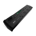 REGLETA APC P8U2 SUPRESOR DE PICOS 8 TOMAS + 2USB