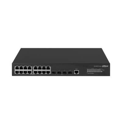SWITCH 16 PUERTOS DAHUA ADMIN GIGABIT DH-AS4300-16GT4GF