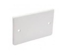 TAPA CIEGA INDUMA PLAST BLANCA 2 X 4