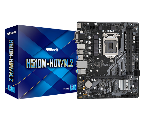 TARJETA MADRE ASROCK H510M MATX SOCKET LGA1200
