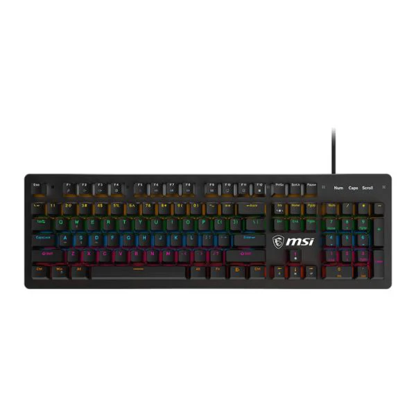 TECLADO MSI FORCE GK300 MECANICO RGB GAMING