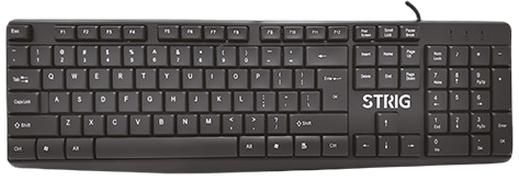 TECLADO STRIG K15 USB NEGRO