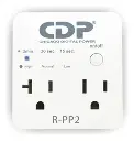 PROTECTOR DE VOLTAJE CDP R-PP2 ELECTRODOMÉSTICOS 