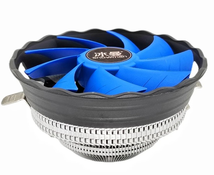 CPU AIR COOLER SNOWMAN 120MM INTEL & AMD 