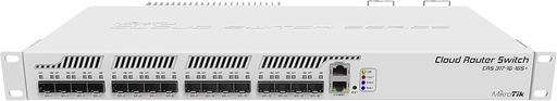 [00247] SWITCH MIKROTIK CRS326-24G-2S+RM 24 PUERTOS CON 2 PUERTOS SFP+ ARRANQUE DUAL 