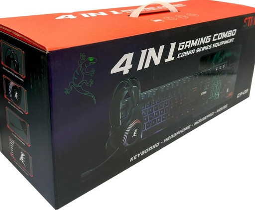 [00996] COMBO TECLADO Y MOUSE AUDIFONOS  PAD STRIG CP-09