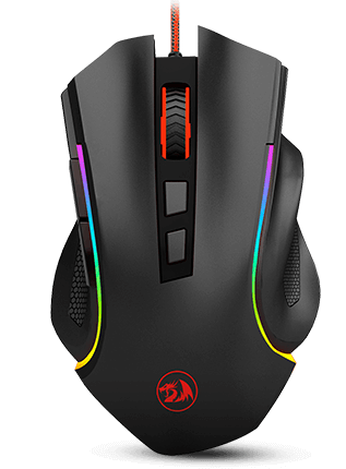 [00185] MOUSE GAMER REDRAGON GRIFFIN M607 7200 DPI RGB USB NEGRO