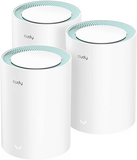[01069] ROUTER CUDY AC1200 M1300 WIRELES WIFI5 GIGABIT MESH DUAL BAND 3 PACK