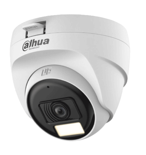 [01104] CAMARA DAHUA 5MP ANALOGA DOMO 2.8 DH-HAC-T1A51N-U-IL-A AUDIO DUAL LIGHT PLASTICA