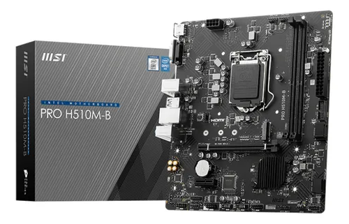 [00983] TARJETA MADRE MSI H510M-B M-ATX SOCKET LGA1200 2XDDR4 