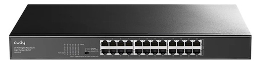 [00869] SWITCH 24 PUERTOS CUDY ADMIN LIGHT GIGABIT GS1024E