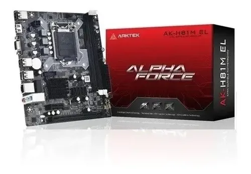 [00689] TARJETA MADRE ARKTEK AK-H81M EL M-ATX LGA1150 4XDDR3