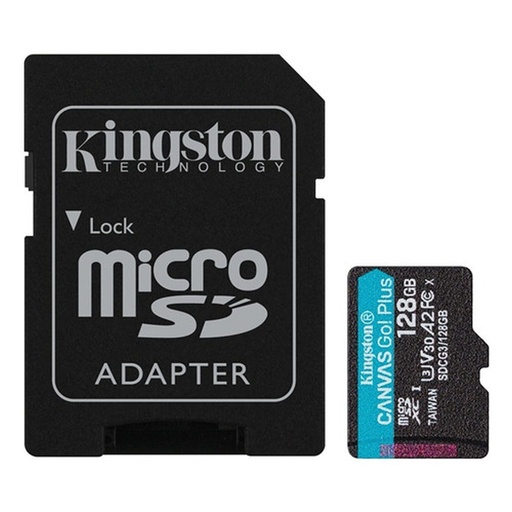 [01402] MEMORIA MICROSDXC KINGSTON 128GB SDCS2/128GB CLASE 10 CANVAS GO PLUS