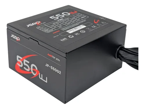 [00358] FUENTE DE PODER 550W JEMIP JP-550G2 REALES