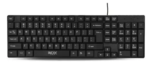 [00402] TECLADO IMEXX ULTRA FIT IME-20321SP USB NEGRO