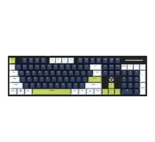 [00541] TECLADO MECANICO FANTECH ATOM 104S MK878S 100% NEGRO 