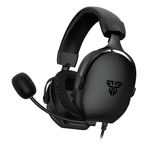 [01468] AUDIFONO CON MICROFONO GAMING FANTECH MH92 CARBON 3.5MM MUTIPLATAFORMA NEGRO