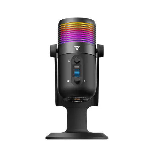 [01470] MICROFONO STREAMING FANTECH LEVIOSA MAX MCX03 BK USB CON TRIPODE CANCELACION DE RUIDO 