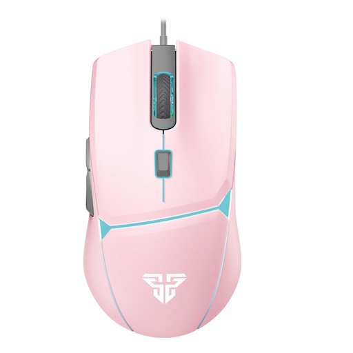 [01476] MOUSE GAMER FANTECH CRYPTO VX7 PK RGB USB ROSADO