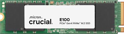 [01485] UNIDAD SSD M.2 1TB CRUCIAL E100 NVME CT1000E100SSD8 GEN4X4