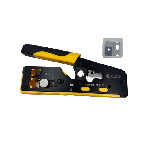 [01522] CRIMPEADORA MODULAR RJ-45 PASSTHROUGH WIREPLUS+ (copia)