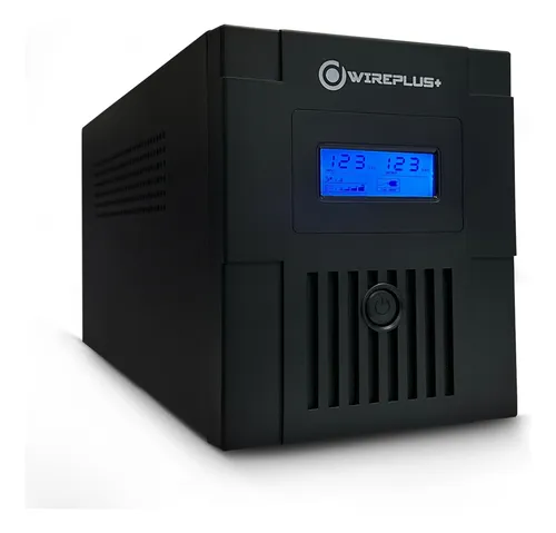 [01595] UPS WIREPLUS PANTALLA SMART 1200VA/720W 2X12-9AMP 120VAC (copia)