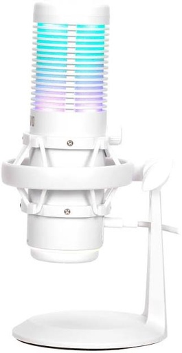 [01868] MICROFONO STREAMING MARVO MIC-07WH BLAST 60 USB CANCELACION DE RUIDO BLANCO