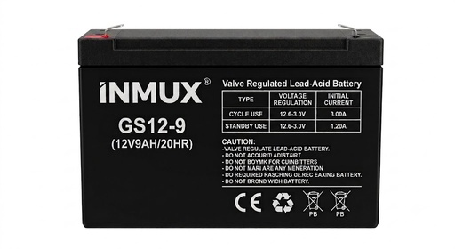 [01913] BATERIA INIUX 12V-9AH AGM  