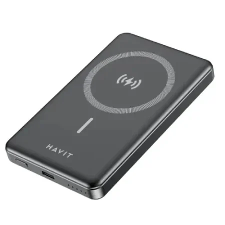 [01914] POWER BANK HAVIT PB5224 10.000MHA MAGNETICO USB-C  NEGRO