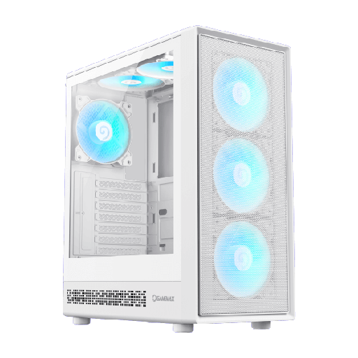 [01933] CASE GAMEMAX GAMING STORM 2 AW ATX 6XFAN ARGB BLANCO