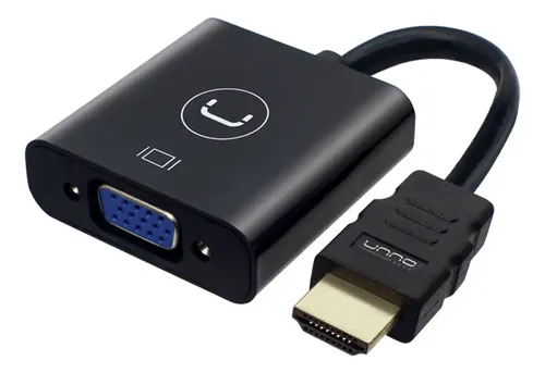 [01995] ADAPTADOR HDMI A VGA UNNO AD4202BK